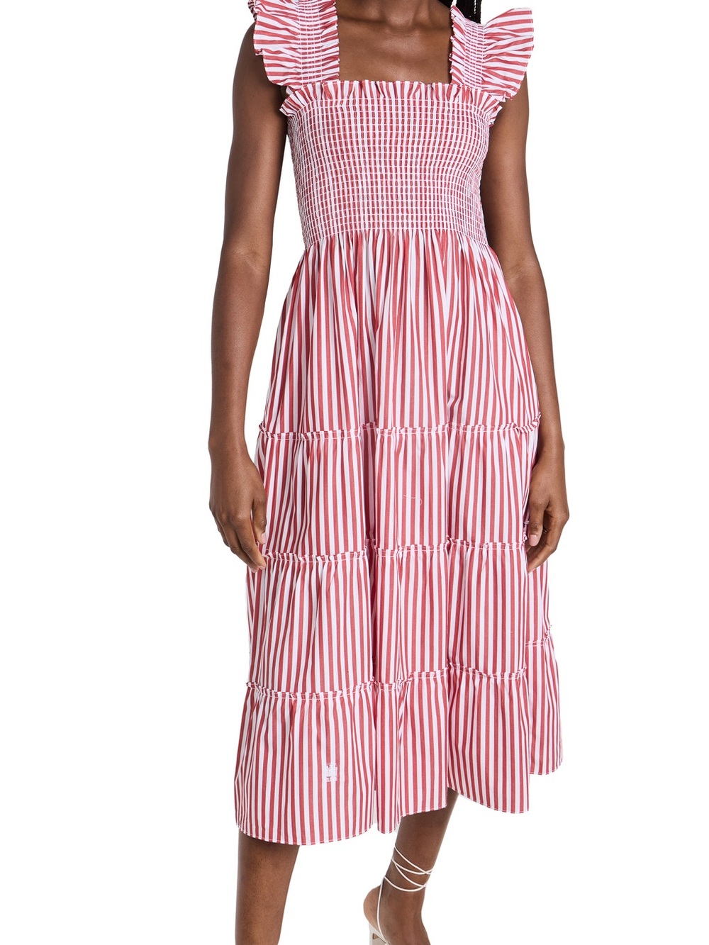 Hill House Ellie Nap Dress Red Stripe
